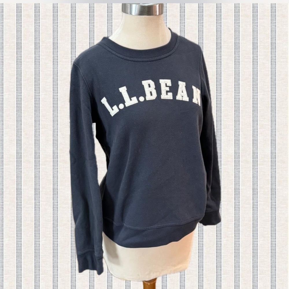 L.L Bean Logo Coastal Sweatshirt